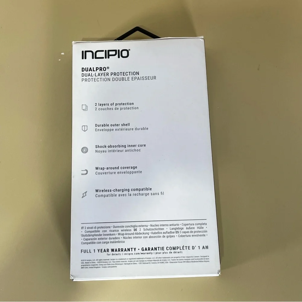 NWT Incipio DualPro Carnaby Case iPhone XS Max